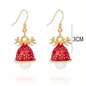 Χριστουγεννιάτικα Σκουλαρίκια ΚρεμαστάΑ1214