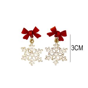 Χριστουγεννιάτικα Σκουλαρίκια ΚρεμαστάΑ1216