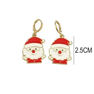 Χριστουγεννιάτικα Σκουλαρίκια ΚρεμαστάΑ1217