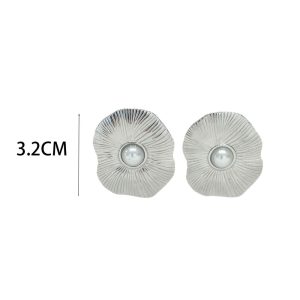 Ατσάλινα Σκουλαρίκια ΚαρφωτάA1220