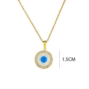 Ατσάλινο Κολιέ - ΧρυσόA1308A