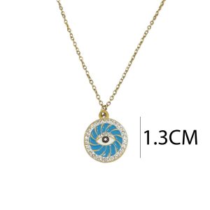 Ατσάλινο Κολιέ - ΧρυσόA1312A