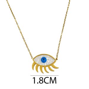 Ατσάλινο Κολιέ - ΧρυσόA1314A