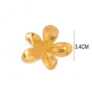 Ατσάλινη Καρφίτσα Ρούχου - ΧρυσόA1322