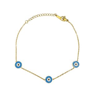 Ατσάλινο Βραχιόλι - ΚόκκινοA1334