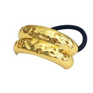 Λάστιχο Μαλλιών Με Μέταλλο - ΑσημίΑ15022