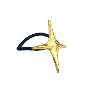 Λάστιχο Μαλλιών Με Μέταλλο - ΑσημίΑ15023