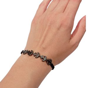 Χειροποίητα Βραχιολάκια με Μεταλλικές Άγκυρες Σετ 12 τεμ.A18028