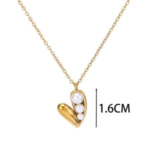 Ατσάλινο Κολιέ - ΧρυσόA2014B