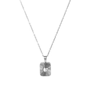 Ατσάλινο Κολιέ - ΧρυσόA2018A