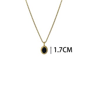 Ατσάλινο Κολιέ - ΧρυσόA2028AB