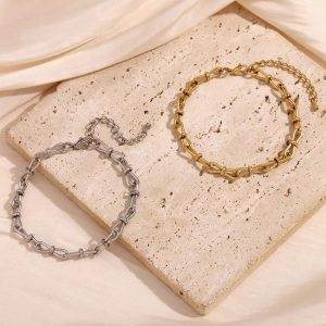 Ατσάλινο Βραχιόλι - ΧρυσόA2130