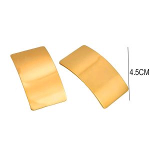 Ατσάλινα Σκουλαρίκια - ΧρυσόA2143A