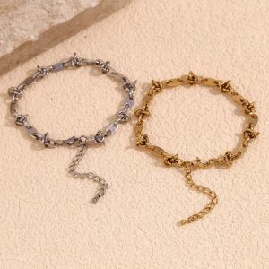 Ατσάλινο Βραχιόλι - ΧρυσόA2146