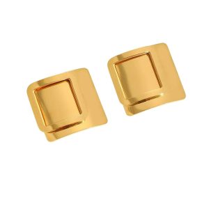 Ατσάλινα Σκουλαρίκια - ΑΣΗΜΙ/ΧΡΥΣΟe20a0dc22765