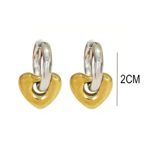 Ατσάλινα Σκουλαρίκια ΚρεμαστάΑ2316