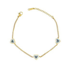 Ατσάλινο Βραχιόλι - ΧρυσόA2322