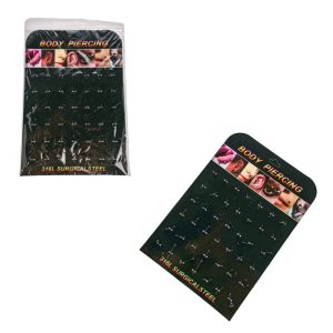 Σετ Ατσάλινα Σκουλαρίκια 42τμχX00312