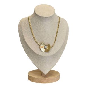 Ατσάλινο Κολιέ - ΧρυσόA3107A