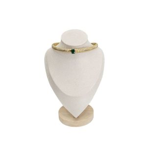 Ατσάλινο Κολιέ Chocker - Χρυσό564119ea70e7