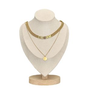 Ατσάλινο Κολιέ Chocker - Ασημί55f7e5a56155