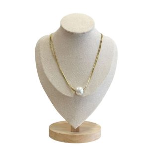 Ατσάλινο Κολιέ - ΧρυσόA3133A