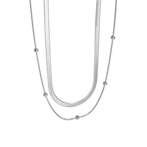 Ατσάλινο Κολιέ - ΧρυσόA3134A