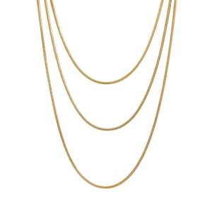 Ατσάλινο Κολιέ - ΑσημίA3136