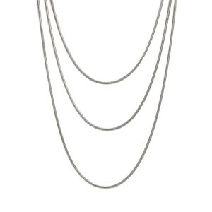 Ατσάλινο Κολιέ - Χρυσό/ΑσημίA3136