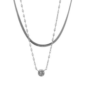 Ατσάλινο Κολιέ - ΧρυσόA3158A