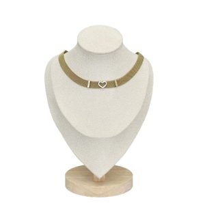 Ατσάλινο Κολιέ Chocker - Χρυσό48e76ffce1b3