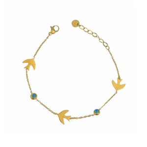 Ατσάλινο Βραχιόλι - ΑσημίA3200B