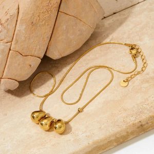 Ατσάλινο Κολιέ - ΑσημίA3281