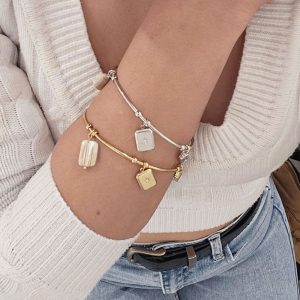 Χειροπέδα Απο Ανοξείδωτο Ατσάλι Με Κρεμαστά Στοιχεία - ΧρυσόA33037