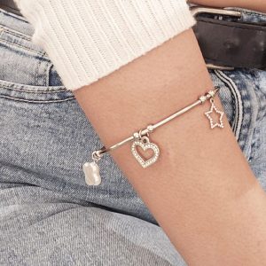 Χειροπέδα Απο Ανοξείδωτο Ατσάλι Με Κρεμαστά ΣτοιχείαA33041