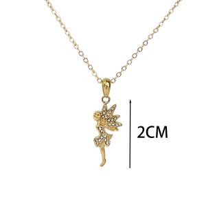 Ατσάλινο Κολιέ Με Φιγούρα - ΧρυσόA3319