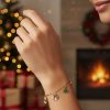Ατσάλινο Βραχιόλι Christmas CharmsA33220