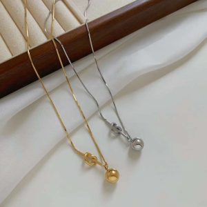 Ατσάλινο Κολιέ - ΑσημίA3330