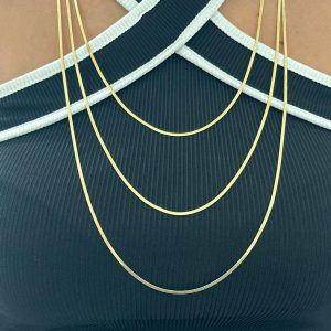 Ατσάλινο Κολιέ - ΑσημίA3345