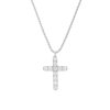 Ατσάλινο Κολιέ Με Σταυρό - ΧρυσόA3354A
