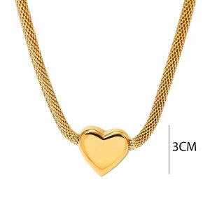 Ατσάλινο Κολιέ - ΧρυσόA3362