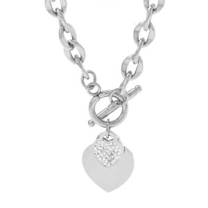 Ατσάλινο Κολιέ - ΧρυσόA3390