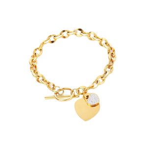 Ατσάλινο Βραχιόλι - ΑσημίA3391B