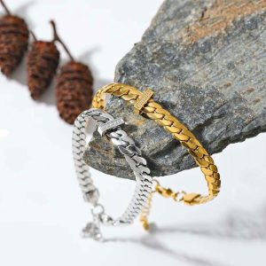 Ατσάλινο Βραχιόλι - ΑσημίA3396