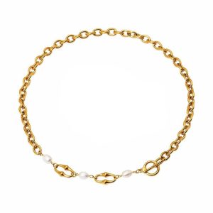 Ατσάλινο Κολιέ - ΧρυσόA3406