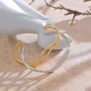 Ατσάλινο Βραχιόλι - ΑσημίA3416B