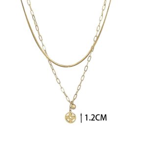 Ατσάλινο Κολιέ - ΧρυσόA3437