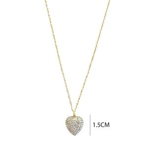 Ατσάλινο Κολιέ Με ΚαρδιάA3479