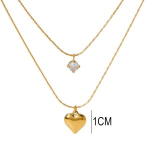 Ατσάλινο Κολιέ - ΧρυσόΑ3479-1