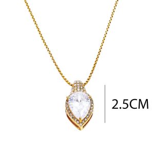 Ατσάλινο Κολιέ 70εκ. - ΧρυσόA3472